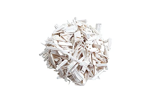 mamikatou Copeaux de Bois paillage Déco Blanc 10l