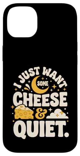 Night Sky ������ƃ`�[�Y��H�ׂĐÂ��ɂ��������� �X�}�z�P�[�X iPhone 14 Plus �p