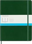 Moleskine Classic Notebook, Notebook With Dotted Pages, Soft Cover and Elastic Closure, Myrtle Green, XL, 19 x 25 cm, 192 Pages