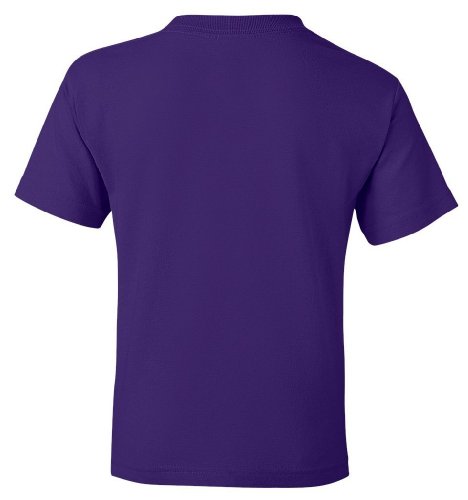 Gildan Activewear Boys' DryBlend 50/50 Youth T-Shirt, S, Purple3