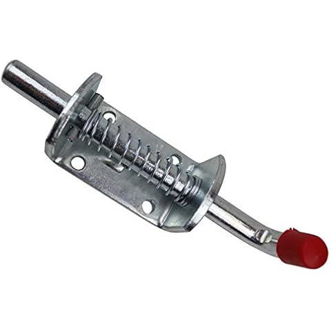 160mm Spring Loaded Animal Bolt Catch - Drop Shoot Lock Stable Yards Gates Doors Cover