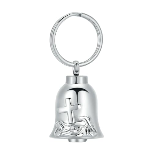 Pendentif commémoratif et porte-clés de crémation pour cendres de deuil