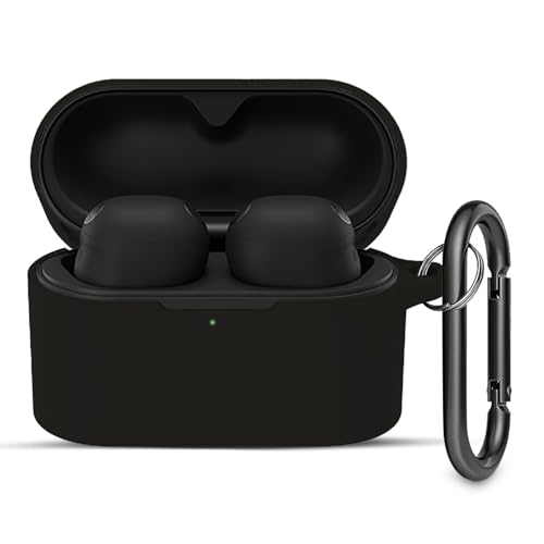 NOOETAH �P�[�X For SONY WF-1000XM6 �Ή� �h�o �ϏՌ��L�Y����~�ߕی�J�o�[ (�u���b�N)