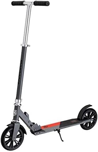 Mongoose Trace Youth/Adult Folding Commuter Kick Scooter, Ages 8 Years and Up, Lightweight, Multiple Colours
