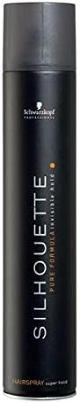 SCHWARZKOPF SILHOUETTE PURE FORMULA HAIRSPRAY SUPER HOLD 500ml