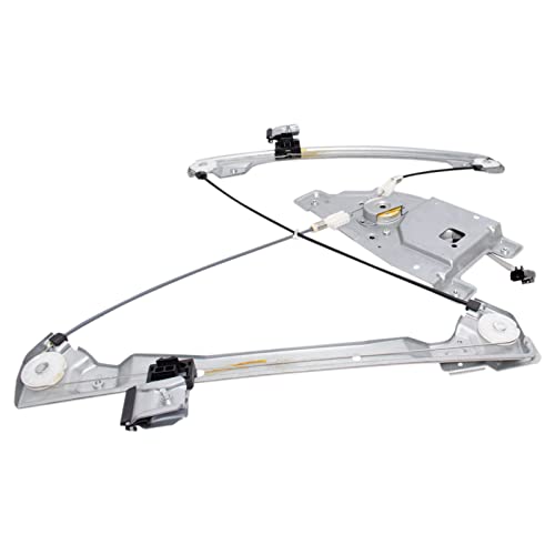 Image of TRQ Front Right Power Window Regulator & Motor Assembly Passenger Side Compatible with 2012-2017 Chevrolet Equinox GMC Terrain GM1351226