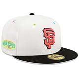 New Era SF San Francisco Giants 59FIFTY 2014 World Series Champions Casquette ajustée, blanc/noir, 60 EU