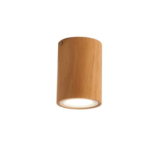 Spot en bois massif LED 3W pour sublimer l'entree le balcon et l'allee de la maison