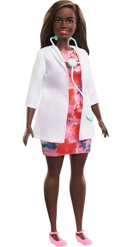Muñeca Barbie doctor 30 cm con estetoscopio miniatura 3