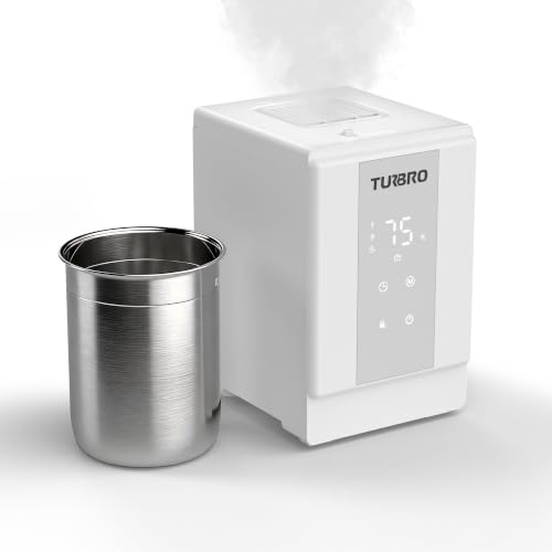 TURBRO 4L Stainless Steel Warm Mist