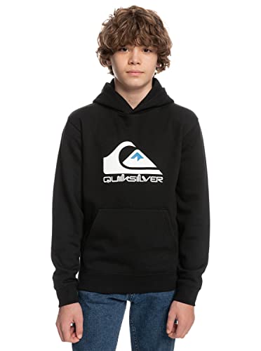 Quiksilver Big Logo - Sudadera con Capucha - Niños - Negro