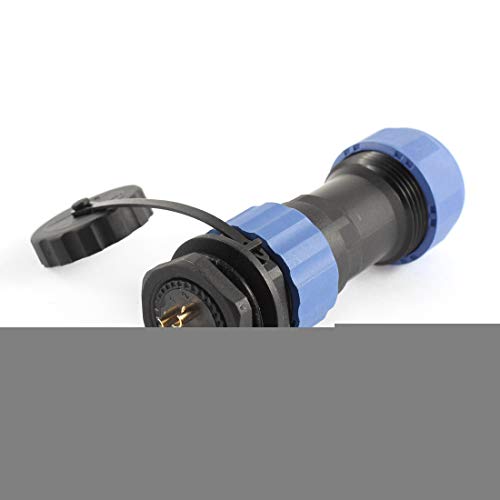 Conector aviación impermeable SD20-4 20 mm miniatura 1