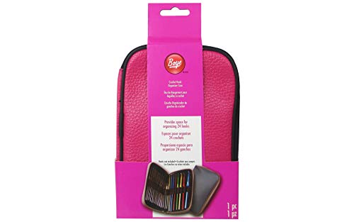 Boye Crochet Hook Organizer Case, 4 by 7-Inch