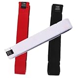 BESPORTBLE 3pcs Multi-Function Karate Belts Karate Boys and Girls Costume Belt Taekwondo Wrist Guard Elasticated