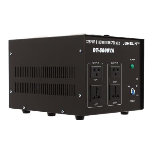 Transformador de tensión 5000 W 220 V 110 V convertidor Step Up & Down Converter,