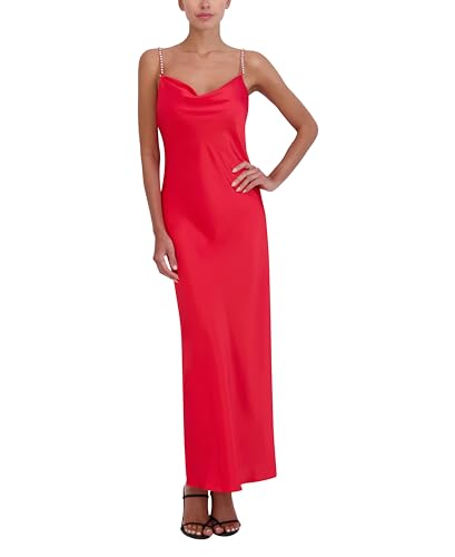 Robe longue sans manches col bénitier coupe évasée dos nu discret