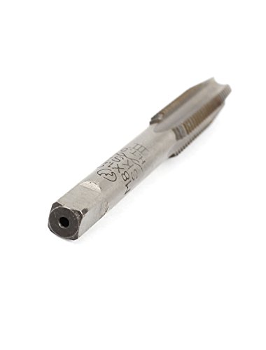 uxcell M8x1.25mm Straight 4 Flutes Metric Bottoming Taper Hand Taps 3pcs