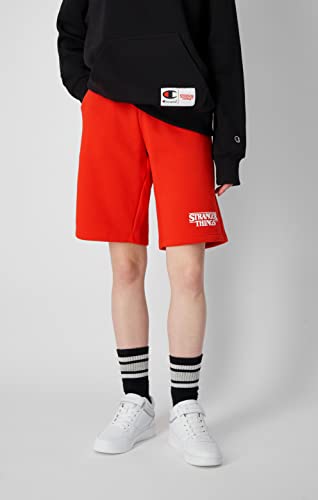 Champion X Stranger Things Pantaloncini Bermuda Mixte au design graphique exclusif - 2