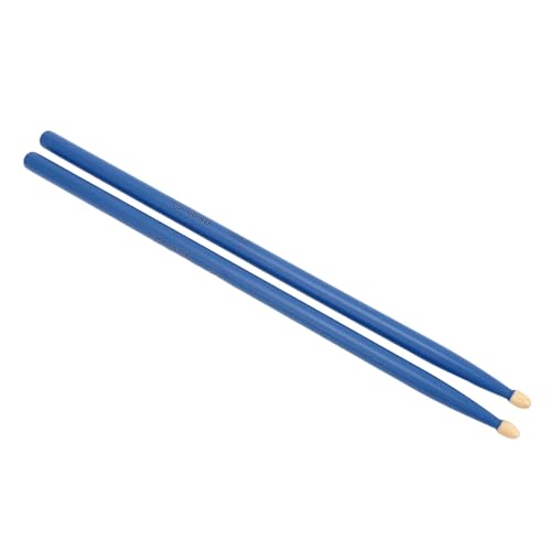 Baquetas profesionales de madera de arce tamaño 5A con peso equilibrado y agarre cómodo, paquete de 2 pares (1 par negro y 1 par rojo, 1 par azul oscuro y 1 par verde) miniatura 4