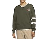 Nike Jumpers Sportswear Trend Verde, Negro , L