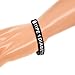 BANATU Adjustable Silicone Bracelet Type 1 Diabetic Medical Alert Silicone Wristbands 4 Colors for All Ages