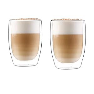 Glaswerk Doppelwandige Latte Macchiato Gläser 2er Set