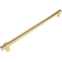 Cosmas 161-319BB Brushed Brass Cabinet Bar Handle Pull - 12-5/8" Inch 319mm Hole Centers