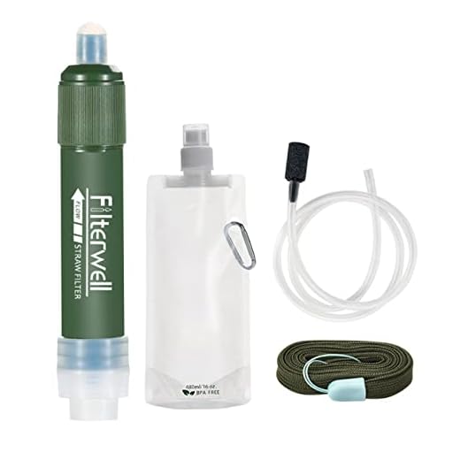 Portable Water Filter System for Outdoor Use