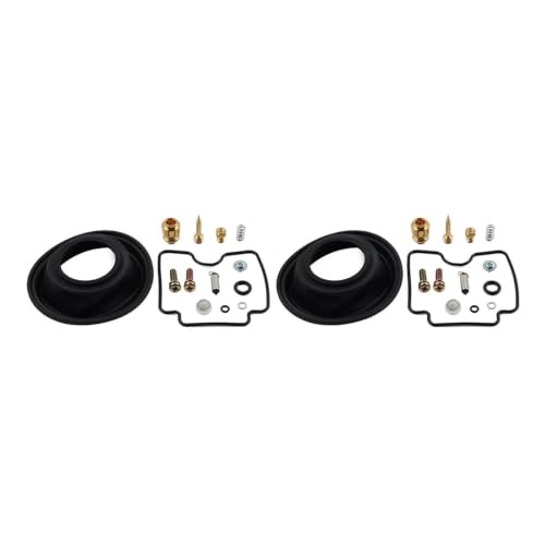 Kit réparation carburateur Suzuki GS500 2001-2002 avec 2 jeux de piston et membrane