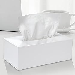 Dispensador De Servilletas Familia GOCUODE Caja para Pañuelos de Papel,Acrílico Dispensador de Pañuelos para Oficina Familia Coche,Decoración del Hogar,Puramente Hecho a Mano