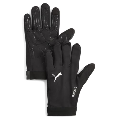 Guantes de jugador de campo Puma Teamadditions con agarre técnico para niños