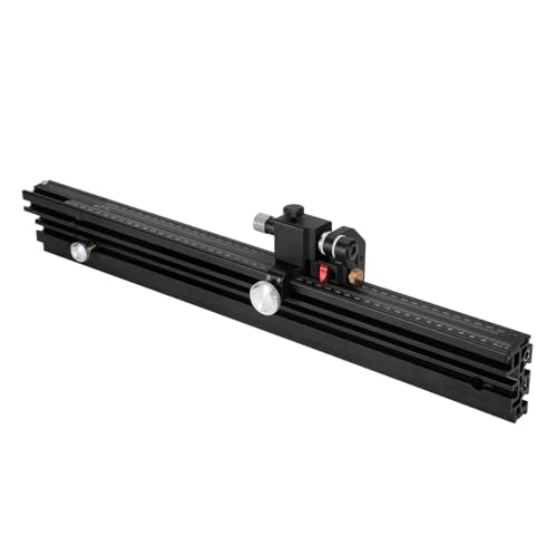HONGDUI KS22 Jauge à onglet en aluminium Support étendu pour le travail du bois Jauge à onglet Table Scie Router Table