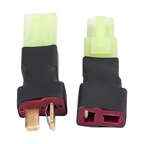 2pcs wireless T plug male, female to mini tamiya female, male connector adapter, mini socket,battery adapter cable,small mini tamiya converter adapter