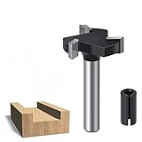 CNC-Oberflächenfräser-Bit, 6,35 mm Schaft, Hartmetallbestückt...