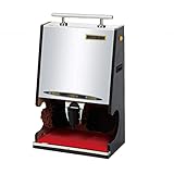 Caja de aceite de gran capacidad, salida de aceite automática sin goteo, con boquilla de aceite tipo mármol, cantidad adecuada de aceite sin gotear; Tapa de caja de aceite tipo caja abierta, también conveniente para agregar betún para zapatos en cualquier momento.