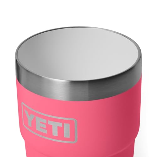 YETI Rambler 8 oz Insulated Coffee Mug with Lid - Stackable Double-Wall Vacuum Insulated Coffee Cup - DuraSip Ceramic Lining - Barista-Friendly Design - Stainless Steel - Dishwasher Safe - image 5