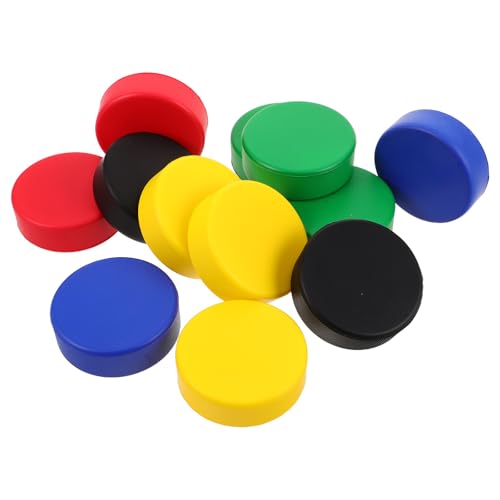 GALPADA 12 Stück Pu-Hockey-Pucks: Sporttrainings-Hockey-Pucks, Stressball-Spielzeug - Für Drinnen Und Draußen Geeignet, Sportspiel, Training Und Übung