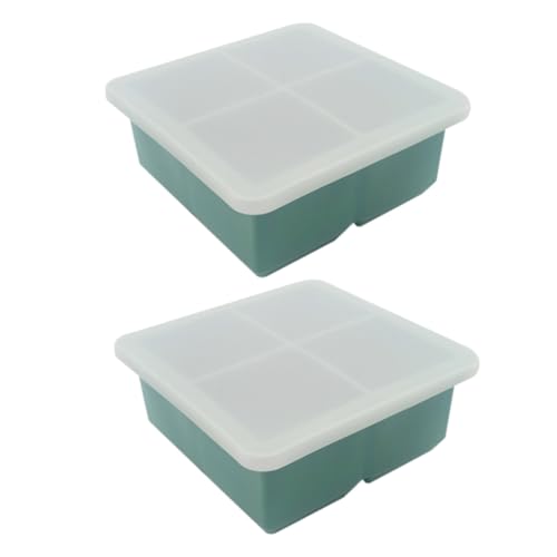 Moldes de silicona para cubitos de hielo 2 piezas miniatura 1