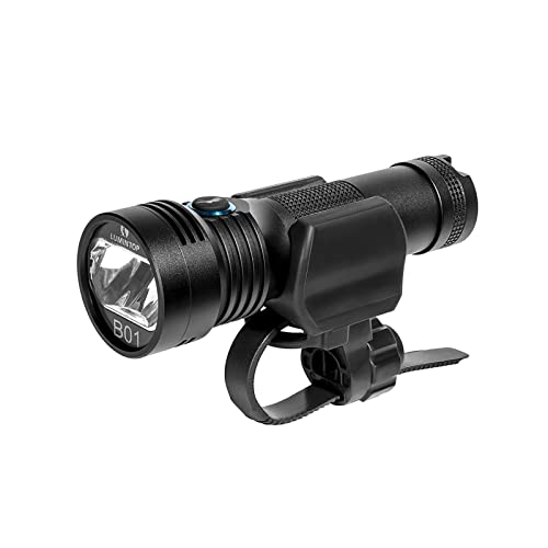 LUMINTOP 自転車ライト通勤通学防水充電式LED自転車ヘッドライト 型5000mahバージョン 5V2AのTYPEC充電 電池交換可能 最高輝度850ルーメン バッテリー持続時間88時間 アルミニウム合金材質 夜間走行,電池付属( B01 ) LUMINTOP 自転車ライト通勤通学防水充電式LED自転車ヘッドライト 型5000mahバージョン 5V2AのTYPEC充電 電池交換可能 最高輝度850ルーメン バッテリー持続時間88時間 アルミニウム合金材質 夜間走行,電池付属( B01 )
