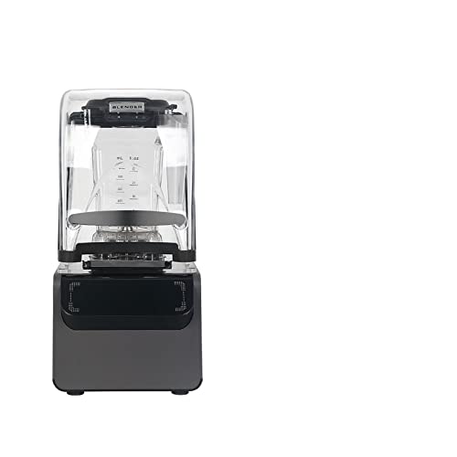 Licuadora Comercial de Alta Resistencia, trituradora de Batidos de Hielo, mezcladora de Alimentos, exprimidor, procesador de Alimentos con función de reprogramación (Color : BD9003N-B-2LCUP, Size :