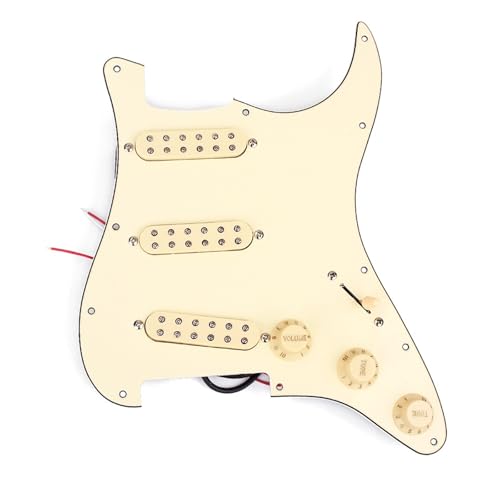 ワイヤリングピックアップキット エレキギターピックガード ピックアップ搭載ピックガードセット 楽器アクセサリー