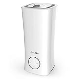 💧【Humidificador & Difusor de Aceite Esencial 2 en 1】Puedes convertir este humidificador de aire en un difusor de aceites esenciales añadiendo directamente unas gotas de aceite esencial al depósito de agua para disfrutar del aroma o relajarte. Equipado con un depósito de agua de 2L, Fimei humidificador puede funcionar continuamente durante más de 10 horas (en modo de baja niebla).