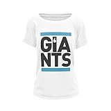 Manga corta Vodafone Giants Camiseta GIA-NTS Blanca Mujer, M