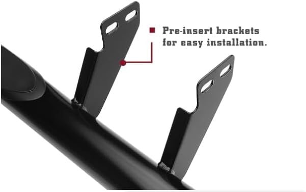 Fit for 2003-2010 Hummer H2/SUT 3" Black Side Step Rails Nerf Bars Running Boards