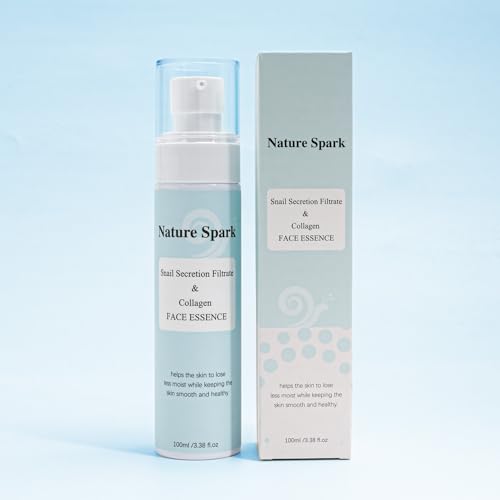 Image of Nature Spark Snail Secretion Filtrate & Collagen Skin Repair Hydrating Face Serum 100ml (One Size)