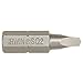 Irwin 3512232c 1 Square Recess Insertbit 1in Oal 2 Pc.