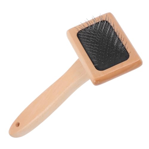 VILLCASE Wool Hand Carders Spinning Slicker Brush Wool Needle Felting Tools for Craft Projects Home Textiles