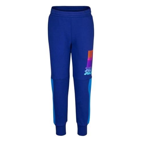 Image of Kids Rise Fleece Pants Blue Blue
