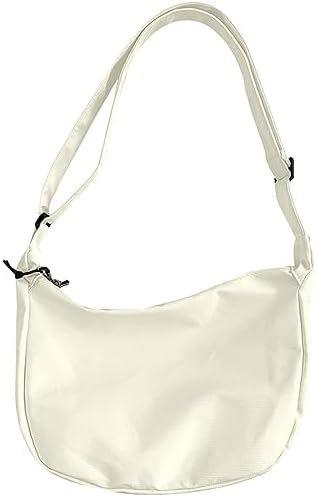 chinese dress ladies Dress Cici Beige Casual Shoulder Bags for Lady, Nylon Off White Student  Crossbody Bag with Zipper: Buy Online at Best Price in UAE