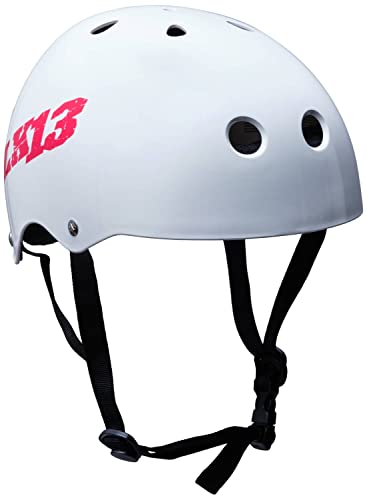 Casque sport ALK H20+ blanc rouge L idéal pour vos sorties à vélo et entraînements urbains